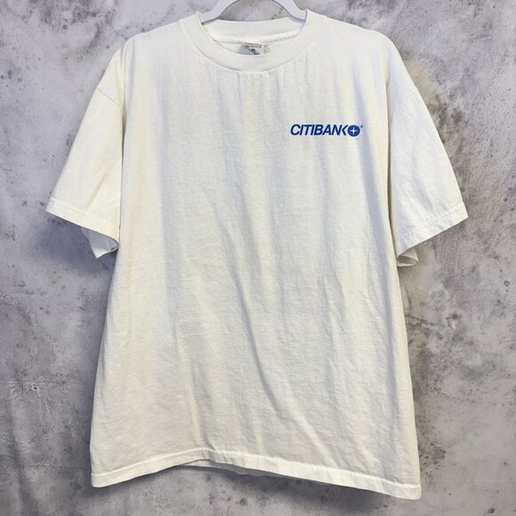 Vintage 90s Elton John T Shirt 1998 World Tour White - Picture 2 of 9